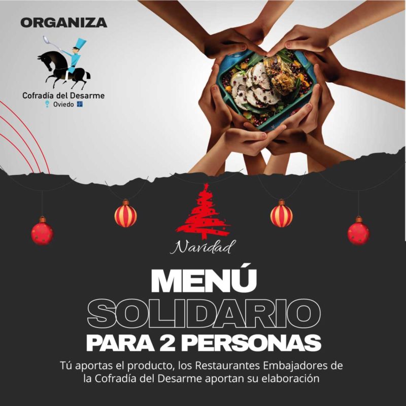 Menú solidario para 2 personas